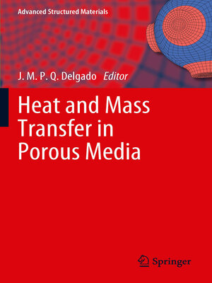 cover image of Heat and Mass Transfer in Porous Media